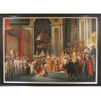 《拿破仑一世及皇后加冕典礼》,一百多人物的高难度世界名画,成功里程碑象征