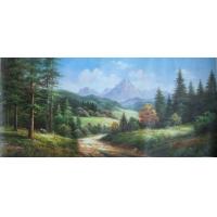 山水风景系列-2,欧洲风景油画