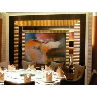 五星级酒店餐厅包厢配画实例,欧式装饰风格