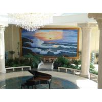 五星级度假村宾馆商务休闲区配画，巨幅油画装饰