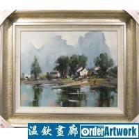 写生风景,中国当代画家黄大刀(黄庆涌)