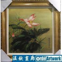 荷花,职业女画家袁素艳