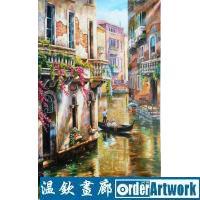 水城美景,中国美术学院毕业资深画家张彦强