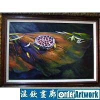 残荷系列油画7