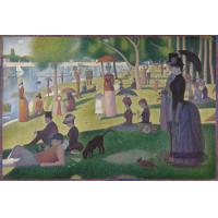 杰克岛(大碗岛)的星期天下午,后印象派点彩画代表杰作 A Sunday on La Grande Jatte