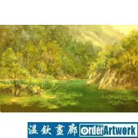九寨沟,青年画家王晓东