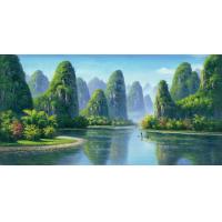 桂林山水,高仿油画