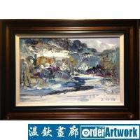 村头,当代中国著名油画家王柏松
