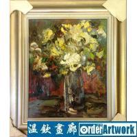 大写意花卉,中国美术馆收藏著名画家王柏松