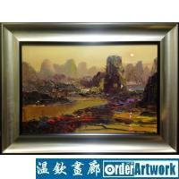 山河颂,当代中国著名油画家王柏松