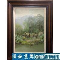 忆江南,当代实力派油画家王晓东原创风景