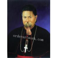 天主教主教肖像油画