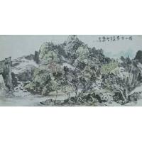 著名山水画家、中国美协会员、国家一级美术师张耀明作品4
