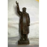 伟大领袖毛主席全身铜像雕塑，文革期间原件