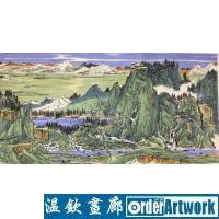 中美协杜亮,手绘山水国画,名人书画收藏,花鸟国画,名家书画收藏礼