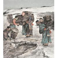 中美协魏金岭书画批发零售,名家书画收藏,国画人物,山水风景,风水画装饰,生日礼品,画