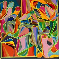 《生长空间》，几何抽象艺术，冷抽象，当代艺术家李家瑞(Jerry Lee)
