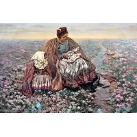 温钦画廊有著名女画家莫也原作私人洽购